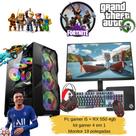 PC gamer COMPLETO i5/rx 550 4gb / monitor 19' /kit 4 em 1 PC gamer COMPLETO i5/rx 550 4gb / monitor 19' /kit 4 em 1