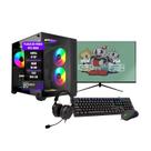 Pc gamer Completo I7 10ª RTX 3050 16GB SSD 960GB Monitor 31