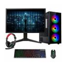 Pc Gamer Completo I7 3.4ghz 16gb Ssd 480gb 500w Monitor 19 Wifi