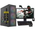 Pc Gamer Completo Intel i5 4º Ger GTX 1650 8GB Hd 1TB