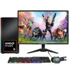 PC Gamer Completo Skill RGB AMD Ryzen 5 4600G, Gráficos Radeon VEGA 7, Monitor LED 20",Kit Gamer, 16GB DDR4, SSD 256GB, Fonte 500W- SGX-0055A