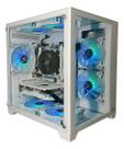 Pc Gamer Full White Ryzen 7 5700x B550M 32gb DDR4 SSD Nvme 1Tb Placa de Video Geforce Rtx 5060 8gb