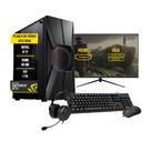 Pc Gamer i7 Ssd 120Gb Gtx1050 2GB 16Gb Hd 1Tb Monitor 27''