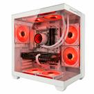 PC Gamer LUDIC by BluePC - AMD Ryzen 5 8400F, Radeon RX 7600 8GB, 32GB DDR5, SSD 1TB M.2 NVMe, 600W 80 Plus, Branco, Water Cooler - PGBP-LU2784