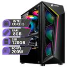 PC Gamer MRP Informática Processador Intel Core i5 3.20GHz SSD 120gb Memória RAM 8gb Fonte 200W Windows 10