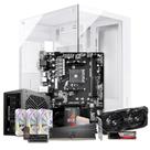 PC Gamer Ryzen 7 5700 RX 7600 8GB 16GB NVMe 256GB Cor White