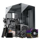 PC Gamer Ryzen 7 5700 RX580 16GB SSD 480GB 7 Fans ARGB Aquário