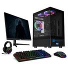 PC Gamer Skill Win, Intel Core i5 11400f, 16GB DDR4, SSD 1TB Nvme, Radeon RX 580, Windows 11 Original, Monitor 24" 200Hz Preto SK-22