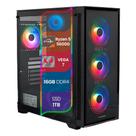 PC Gamer TOP Concórdia Processador Ryzen 5 5600G 16GB SSD 1TB Fonte 600w