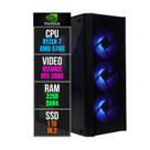 Pc Micro Brazil Pc Ryzen 7 5700 32GB SSD M.2 1TB BPC B450 VGA RTX 2060 6GB Fonte 800W Linux