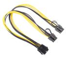 Pci-e 6 Pinos Para 2x 8 Pinos Adaptador Fonte Modular 8 Pinos VGA
