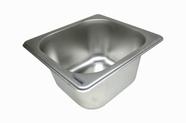 Pct C/ 12 Cubas Gn Inox 1/6x100 + 6 Tampas 1/6