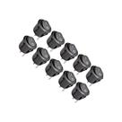 Pct com 10 Interruptor Tic Tac Redondo Bivolt ASX8301 8x8x2cm