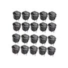 Pct com 20 Interruptor Tic Tac Redondo Bivolt ASX8301 8x8x2cm