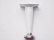 Pé Caad P/móveis 18cm P/armários 04 Peças Metal Branco
