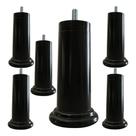 Pé Cama Box Kit Com 6 Peças De 12cm Para Bau Moveis E Sofas Pé Cama Box Kit Com 6 Peças De 12cm Para Bau Moveis E Sofas