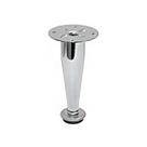 Pé Cônico Regulável 150 Mm Cromado (Kit Com 4 Unidades) Pé Cônico Regulável 150 Mm Cromado (Kit Com 4 Unidades)