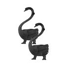 Pé de Banco Cisne Ferro Fundido Preto 75cm Altura Fundição Unicláudio Pé de Banco Cisne Ferro Fundido Preto 75cm Altura Fundição Unicláudio