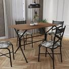 Pé De Mesa Aço Reforçada Base De Ferro Pra Mesa