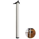 Pé de Mesa Branco FgvTn 73cm 4 Unidades Cromado