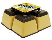 Pé Geladeira/fogão/freezer Plastico Bege - Até 380k
