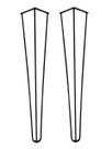 Pé Hairpin Leg 60cm Triplo Industrial Mesa Base Suport 1/4