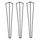 Pé Hairpin Leg 60cm Triplo Industrial Mesa Base Suport 1/4