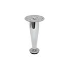 Pé Nivelador Cônico para Móveis 200mm S005 (40Kg) Cromado Renna Pé Nivelador Cônico para Móveis 200mm S005 (40Kg) Cromado Renna