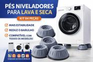 Pé nivelador lava e seca kit 04 peças mais alto lavadora Pé nivelador lava e seca kit 04 peças mais alto lavadora