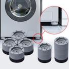 Pé Nivelador Lava Seca Máquina Geladeira Fogão Anti Vibração