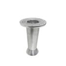 Pé Regulável para Móveis 60mm (300kg) Alumínio Polido Metali
