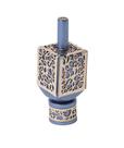 Peão Giratório EMANUEL Dreidel Decorativo Azul Hanukkah Peão Giratório EMANUEL Dreidel Decorativo Azul Hanukkah
