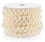 Pearl Garland ZJJZGYXINTAI Craft String Pearls 8 mm x 10 m marfim