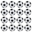 Pebolim Balls BQSPT 32 mm Foose Table Soccer 16 unidades pretas