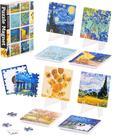 Peça de quebra-cabeça magnéticaRelax Van Gogh's Palette 128 peças
