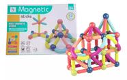 Peças Brinquedo Magnético De Montar Infantil Educacional 42p