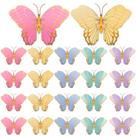 Peças centrais Butterfly Wettarn 20 unidades para decoração de mesa