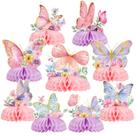 Peças centrais de borboleta SUNBEAUTY para mesas (9 unidades)