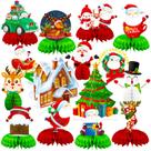 Peças Centrais de Natal Honeycomb - 15 Unidades - NICOWARM