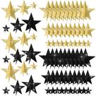 Peças centrais Star Sinload 45 unidades de decorações 3D Star
