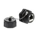 Peças de instalação do acoplador Ethernet CAT6 RJ45 blindado IP67