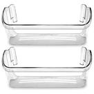 Peças de prateleira para compartimento de porta de geladeira Broz 240323002, pacote com 2 Peças de prateleira para compartimento de porta de geladeira Broz 240323002, pacote com 2
