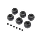 Peças de reposição Losi Lean Bar Wheels & Stops 6 PM-MX