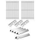 Peças de reposição para churrasqueira Genesis II 66802 grelhas 66795 barras Flavorizer 66685 defletor de calor para Weber Genesis II Grill Parts 2 GS4 Série 300 GBS II E-310 E-315 E-335 S-335 SE-310 SE-335 LX S-340 66095