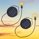 Peças de reposição para luzes solares HOMEIMPRO AA 600mAh, pacote com 2 unidades Peças de reposição para luzes solares HOMEIMPRO AA 600mAh, pacote com 2 unidades