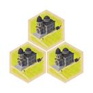Peças de reposição Tabletop Monthly Thieves Guild Hex para Catan Peças de reposição Tabletop Monthly Thieves Guild Hex para Catan