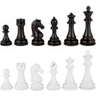 Peças de Xadrez Conjunto Best Chess Set Minerva Rei de Metal 11,5 cm