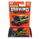 Peças móveis Sculpture Matchbox 1975 Range Rover Green
