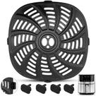 Peças para Air Fryer GXF para Gourmia 7QT, grade antiaderente de 23 cm