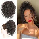 Pedaço de cabelo UAmy hair Messy Bun sintético 20 cm preto marrom Pedaço de cabelo UAmy hair Messy Bun sintético 20 cm preto marrom